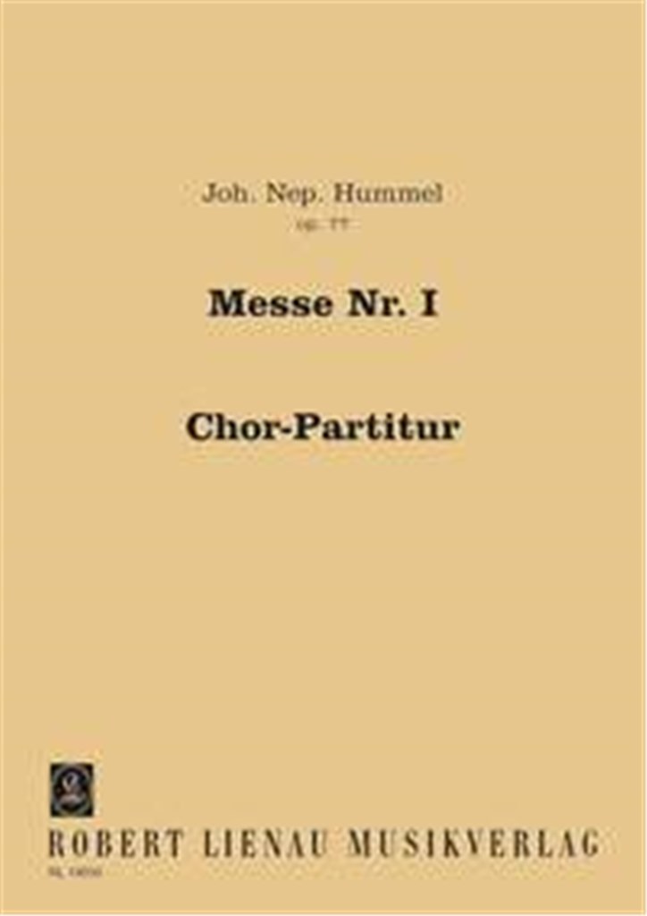 Messe Nr. 1 in B-Dur op. 77